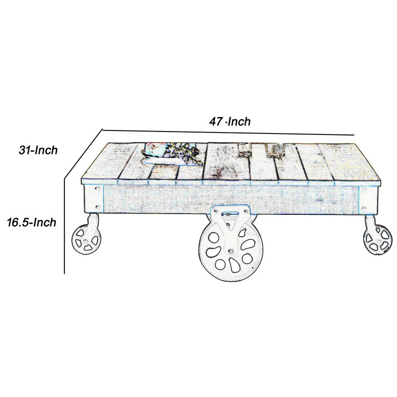 Williston Mcdougall Coffee Table Wayfair